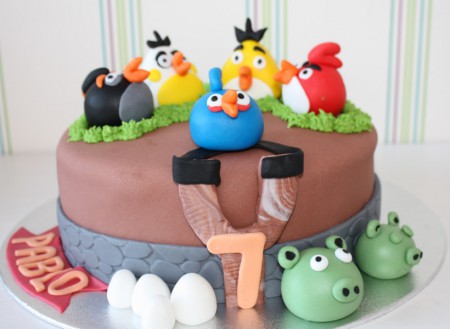 Tarta 360 - Angry birds 2